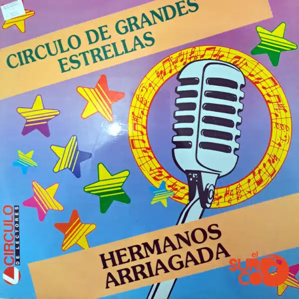 Disco de Vinilo Hermanos Arriagada - Círculo De Grandes Estrellas Vinyl Record