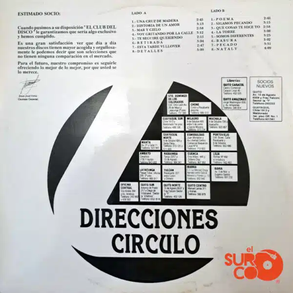 Disco de Vinilo Hermanos Arriagada - Círculo De Grandes Estrellas Vinyl Record