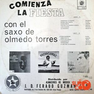 Disco de Vinilo Olmedo Torres - Comienza La Fiesta Vinyl Record