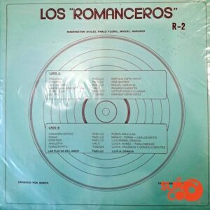 Disco de Vinilo Trío Los Romanceros - Los Romanceros Cantan Al Ecuador Vinyl Record