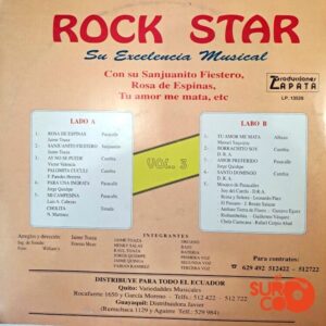 Disco de Vinilo Rock Star - Rosas Y Espinas Vinyl Record