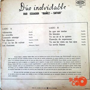 Disco de Vinilo Dúo Inolvidable - Dúo Inolvidable Vinyl Record