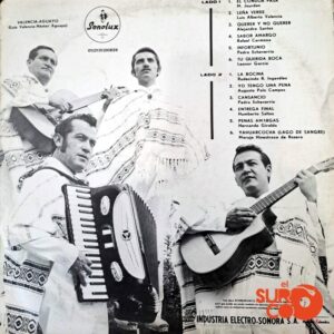Disco de Vinilo Dúo Valencia Aguayo - Alma Y Voz Del Ecuador Vinyl Record