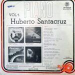 Disco de Vinilo Huberto Santacruz - Piano Vinyl Record