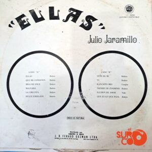 Disco de Vinilo Julio Jaramillo - Ellas Vinyl Record