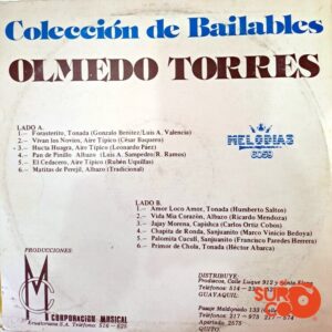 Disco de Vinilo Olmedo Torres - Colección De Bailables Vinyl Record