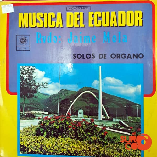 Padre Jaime Mola - Solos De Órgano Vinilo