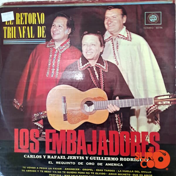 Disco de Vinilo Los Embajadores - El Retorno Triunfal De Los Embajadores Vinyl Record