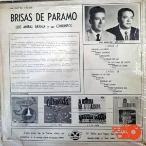 Disco de Vinilo Dúo Benítez Y Valencia - Brisas Del Páramo Vinyl Record