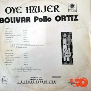 Disco de Vinilo Bolívar Ortiz - Oye Mujer Vinyl Record