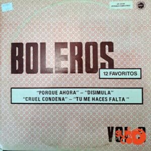 Varios - 12 Boleros Favoritos Vinilo