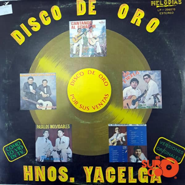 Hermanos Yacelga - Disco De Oro Vinilo