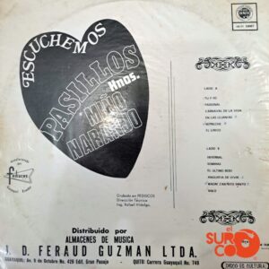 Disco de Vinilo Hermanos Miño Naranjo - Escuchemos Pasillos Vinyl Record