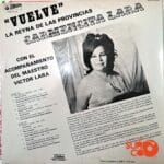 Disco de Vinilo Carmencita Lara - Vuelve La Reina De Las Provincias Vinyl Record