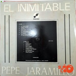 Disco de Vinilo Pepe Jaramillo - El Inimitable Vinyl Record