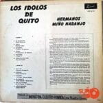 Disco de Vinilo Hermanos Miño Naranjo - Grandes Éxitos Ecuatorianos Vinyl Record