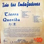 Disco de Vinilo Trío Los Embajadores - Tierra Querida Vinyl Record