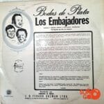 Disco de Vinilo Los Embajadores - Bodas De Plata Vinyl Record