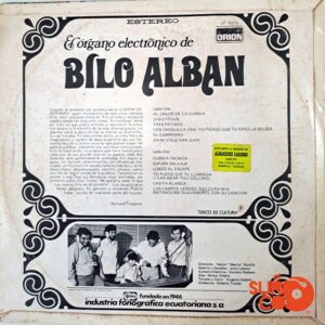 Disco de Vinilo Bilo Albán - El Órgano Electrónico De Bilo Albán Vinyl Record