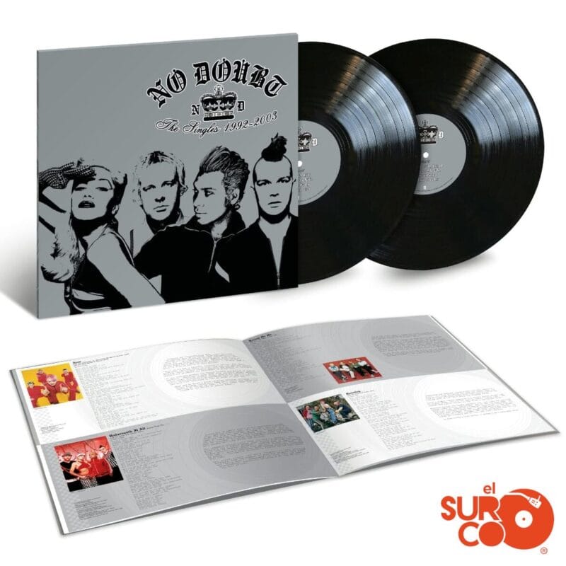 Disco de Vinilo No Doubt - The Singles 1992-2003 (2 LP, Cancionero, Vinilo 180 Gramos) Vinyl Record