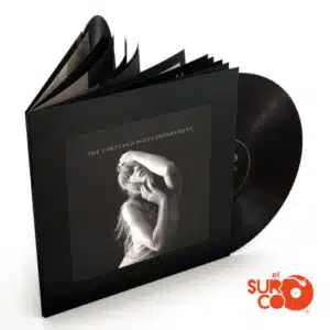 Disco de Vinilo Taylor Swift - The Tortured Poets Department – The Black Dog (2 LP, Vinilo Color Black Dog) Vinyl Record