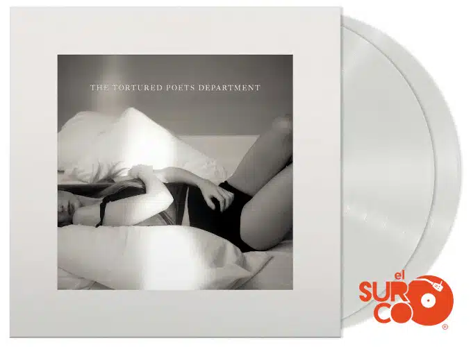 Disco de Vinilo Taylor Swift - The Tortured Poets Department – The Manuscript (2 LP, Vinilo Color Ghosted White) Vinyl Record