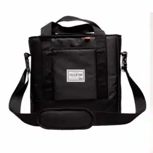 Bolso Selektor Messenger Bag x 30 LP 12" Black