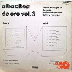 Disco de Vinilo Polibio Mayorga - Albacitos De Oro Vol 3 Vinilo Vinyl Record
