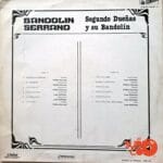 Disco de Vinilo Segundo Dueñas - Bandolín Serrano Vinilo Vinyl Record