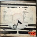 Disco de Vinilo Junior Y Su Equipo - Champagne Y Ritmo Vinilo Vinyl Record