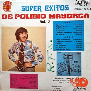Disco de Vinilo Polibio Mayorga - Super Éxitos De Polibio Mayorga Vol 2 Vinilo Vinyl Record