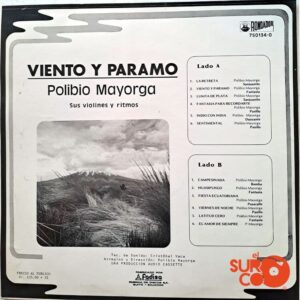 Disco de Vinilo Polibio Mayorga - Viento Y Páramo (Verde) Vinilo Vinyl Record