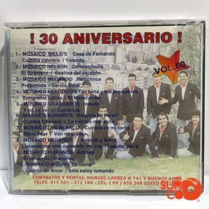 CD Don Medardo y Sus Players - 30 Aniversario - Vol. 60