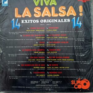 Disco de Vinilo Varios - Viva La Salsa Vinyl Record