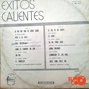 Disco de Vinilo Varios - Éxitos Calientes Vinyl Record