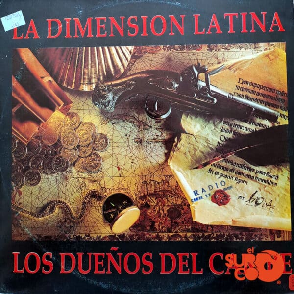 Disco de Vinilo La Dimensión Latina - Los Dueños Del Caribe Vinyl Record