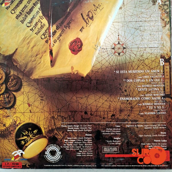 Disco de Vinilo La Dimensión Latina - Los Dueños Del Caribe Vinyl Record