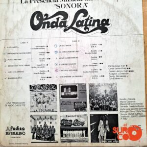 Disco de Vinilo Sonora Onda Latina - La Canasta Vinyl Record