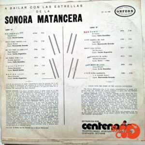 Disco de Vinilo La Sonora Matancera - A Bailar Con Las Estrellas De La Sonora Matancera Vinyl Record