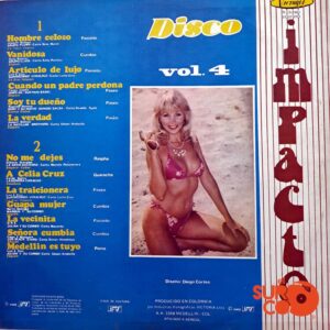 Disco de Vinilo Varios - Disco Impacto Vol. 4 Vinyl Record