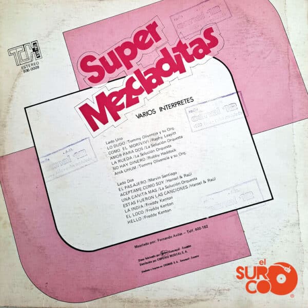 Disco de Vinilo Varios - Súper Mezcladitas Vinyl Record