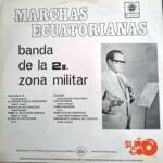 Disco de Vinilo Banda De La Segunda Zona Militar - Marchas Ecuatorianas Vinyl Record