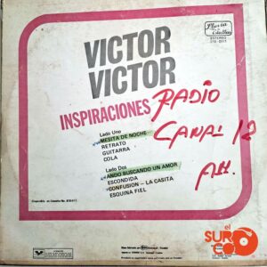 Disco de Vinilo Víctor Víctor - Inspiraciones Vinyl Record