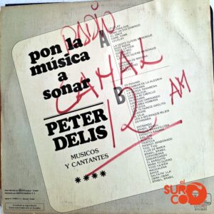 Disco de Vinilo Peter Delis - Pon La Música A Sonar Vinyl Record
