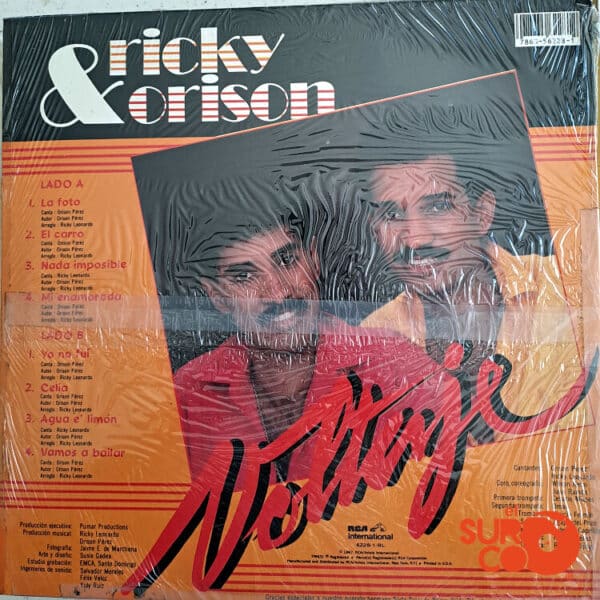 Vinilo Ricky y Orison - Voltaje Vinyl