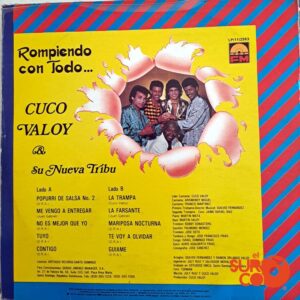 Disco de Vinilo Cuco Valoy - Rompiendo Con Todo Vinyl Record