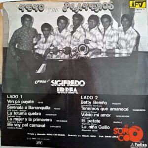 Disco de Vinilo Yeyo y Sus Playeros - Tenemos Que Amanece Vinyl Record
