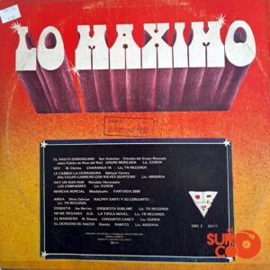 Disco de Vinilo Varios - Máximo Vinyl Record