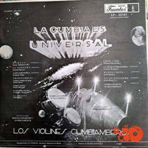 Disco de Vinilo Los Violines Cumbiamberos - La Cumbia Es Universal Vinyl Record