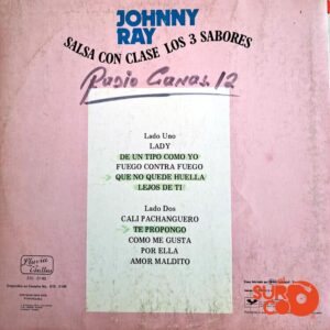 Disco de Vinilo Johnny Ray - Salsa Con Clase Los 3 Sabores Vinyl Record